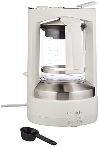 Krups KM468210 KM4682 Druckbrühautomat, Edelstahl, 1 Unknown_Modifier, Weiß im Sale